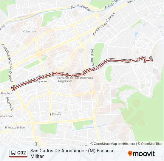 C02 Micro Line Map