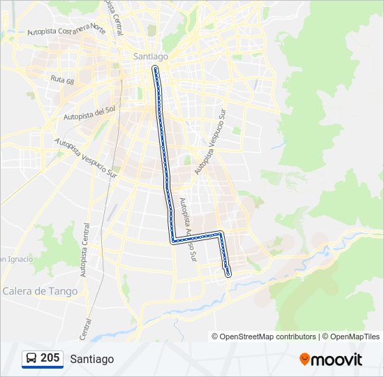 Mapa de 205 de Micro