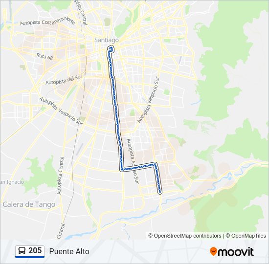 Mapa de 205 de Micro