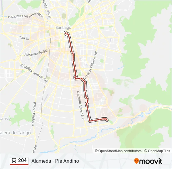 204 Micro Line Map
