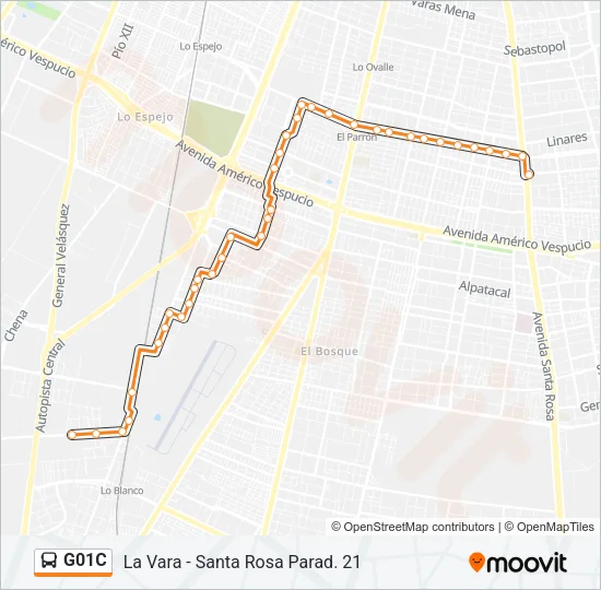 G01C Micro Line Map