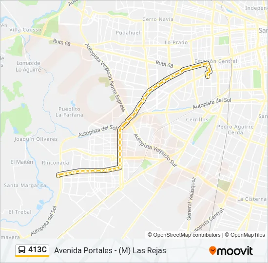 413C Micro Line Map