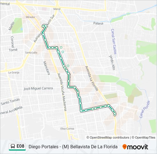 Mapa de E08 de Micro