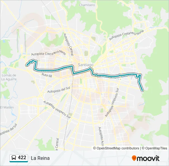 422 Micro Line Map