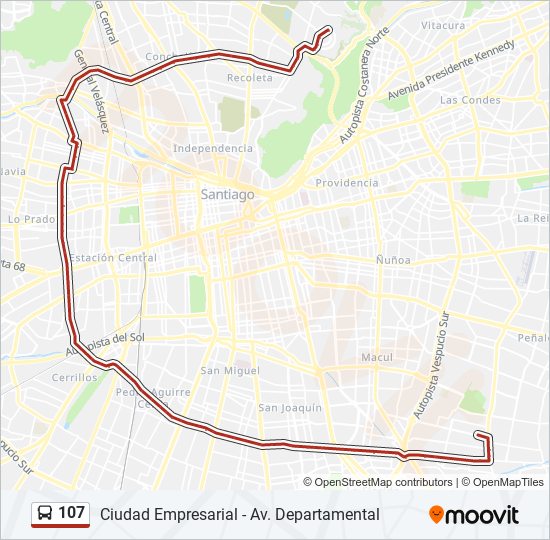 107 Micro Line Map