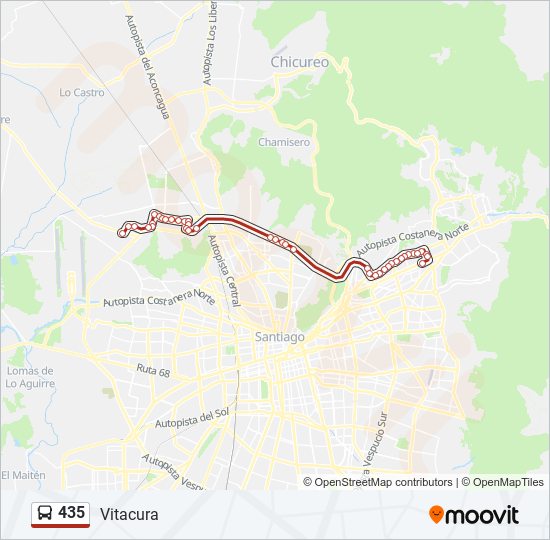 Mapa de 435 de micro