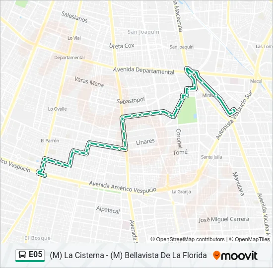 E05 Micro Line Map