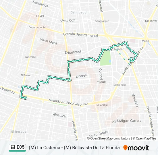 E05 Micro Line Map