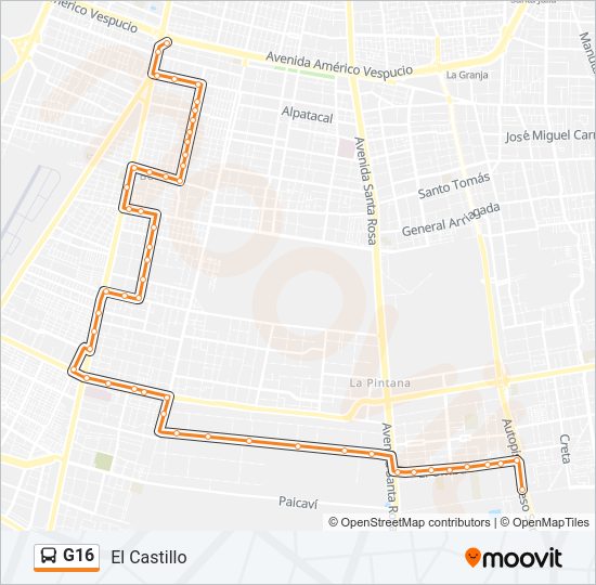 Mapa de G16 de Micro