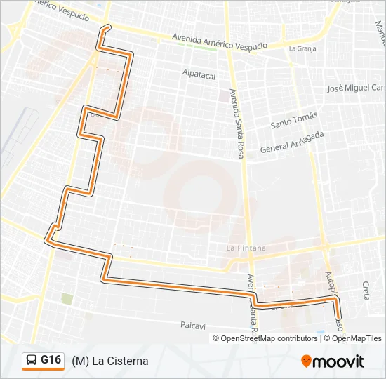 G16 Micro Line Map