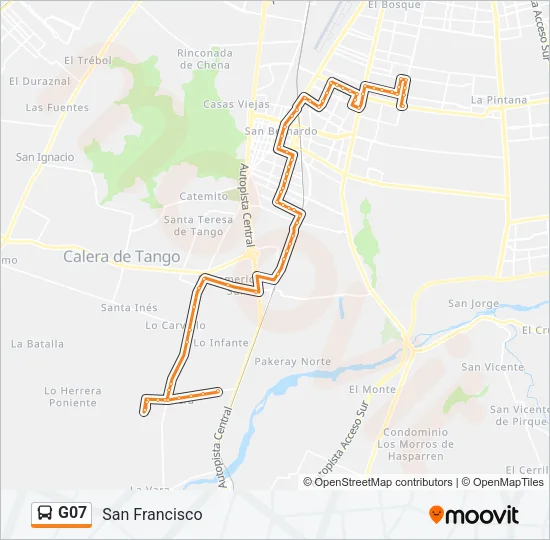 G07 Micro Line Map