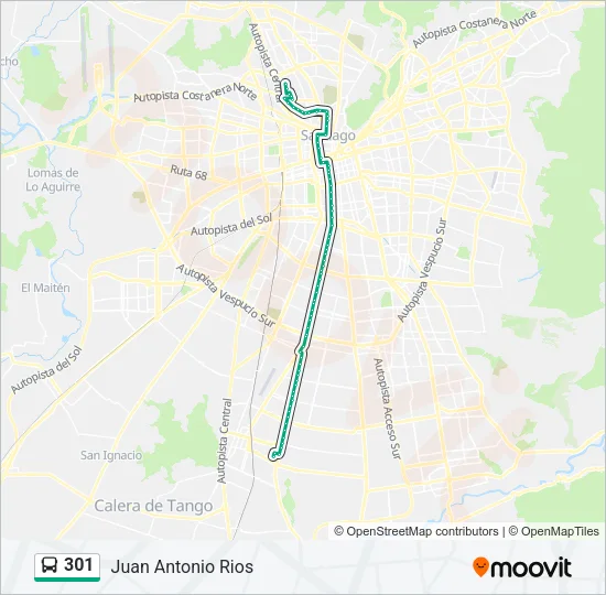 301 Micro Line Map