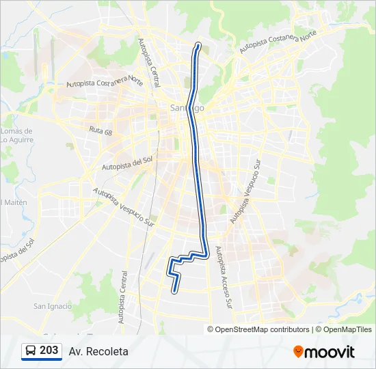 203 Micro Line Map