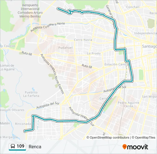 109 Micro Line Map