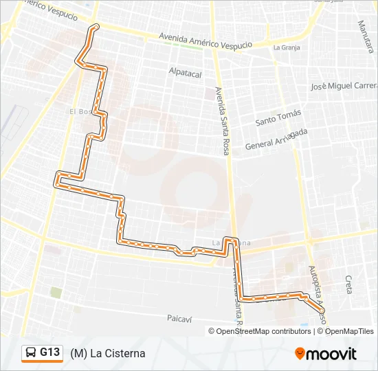 G13 Micro Line Map