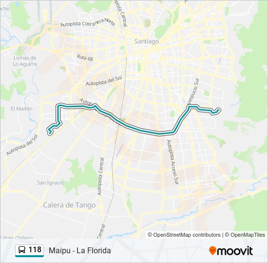 118 Micro Line Map