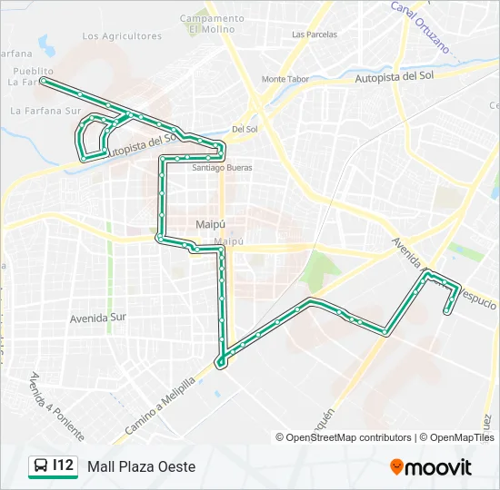 I12 Micro Line Map