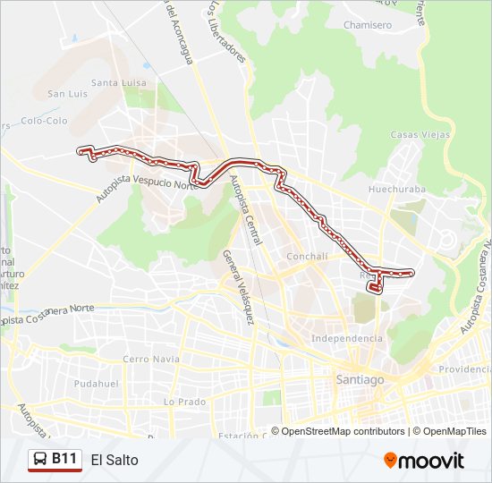 B11 Micro Line Map