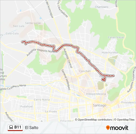 B11 Micro Line Map