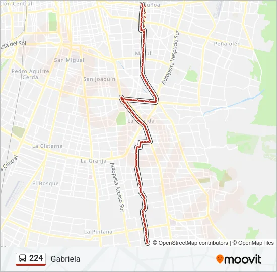 224 Micro Line Map
