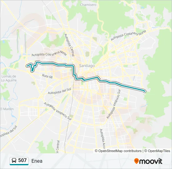 507 Micro Line Map