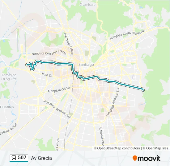 507 Micro Line Map