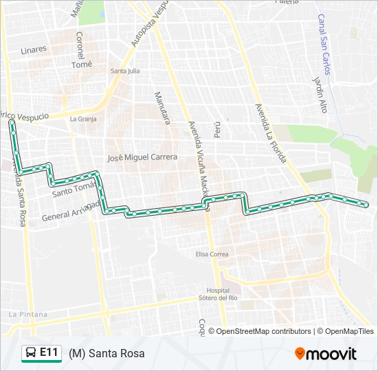 Mapa de E11 de Micro