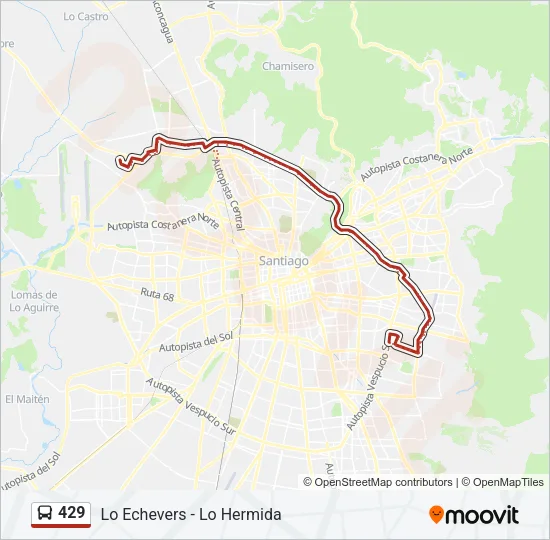 429 Micro Line Map