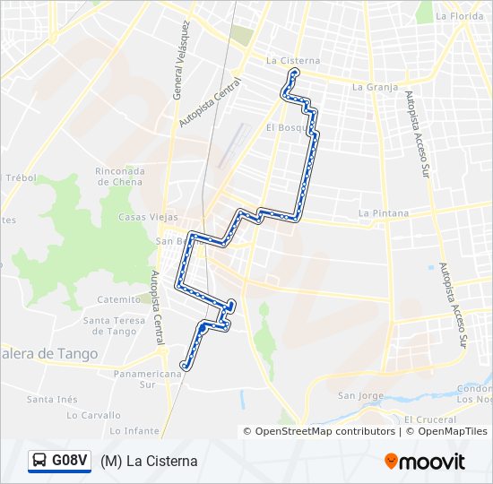 G08V Micro Line Map