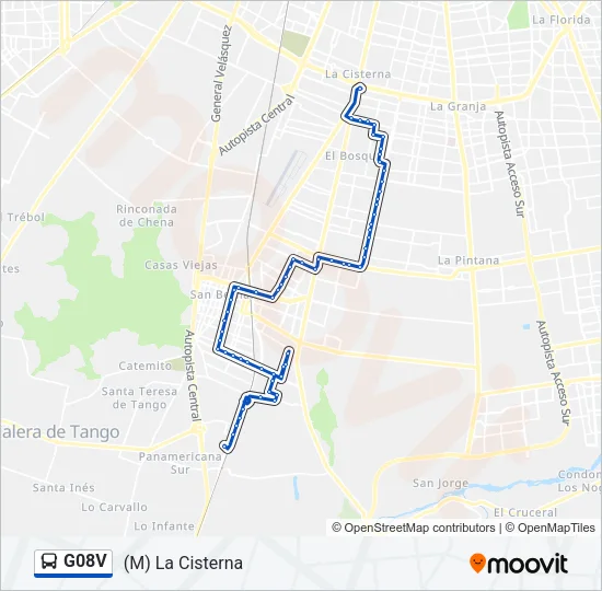 G08V Micro Line Map