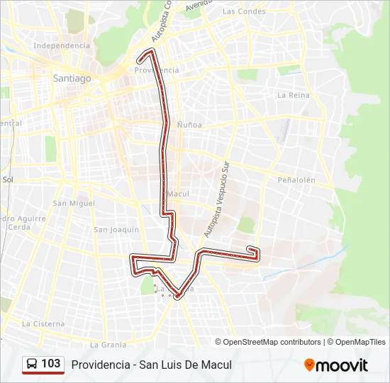 103 Micro Line Map