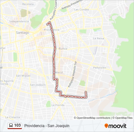 103 Micro Line Map