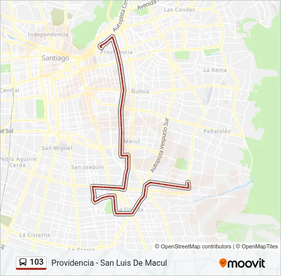 103 Micro Line Map
