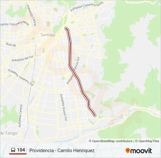 104 Micro Line Map
