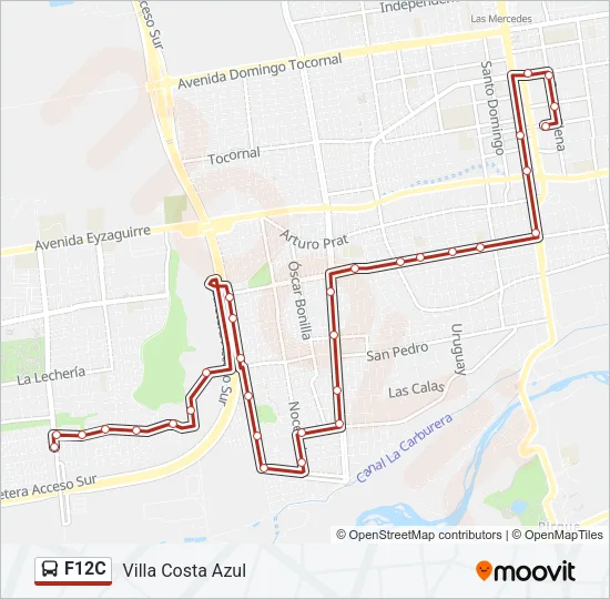 F12C Micro Line Map