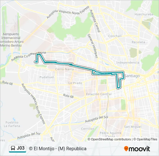J03 Micro Line Map