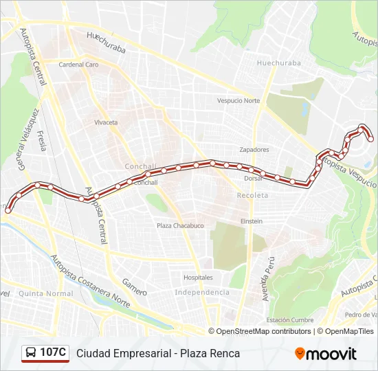 107C Micro Line Map