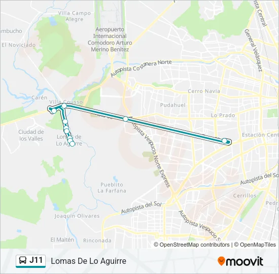 J11 Micro Line Map