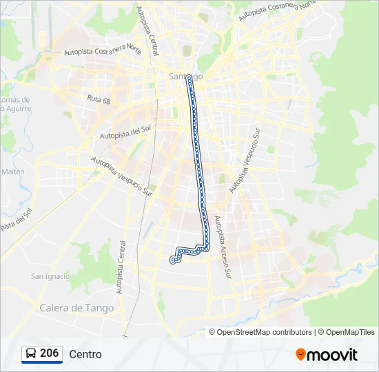 206 Micro Line Map