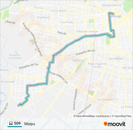 509 Micro Line Map