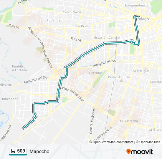 509 Micro Line Map