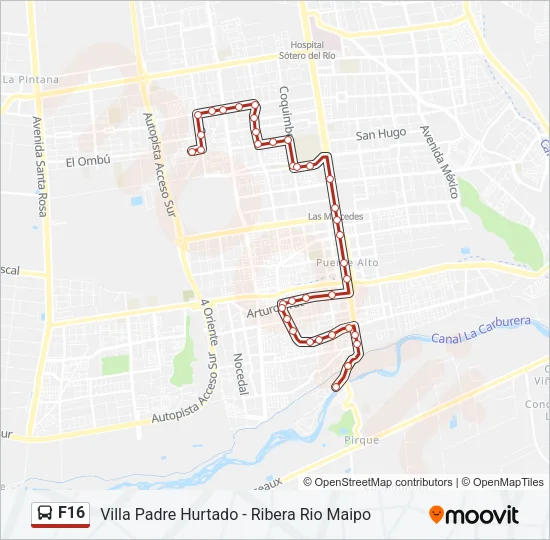 F16 Micro Line Map