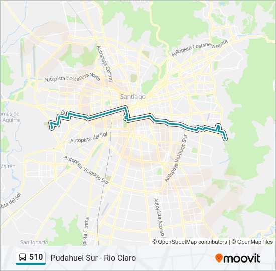 Mapa de 510 de Micro