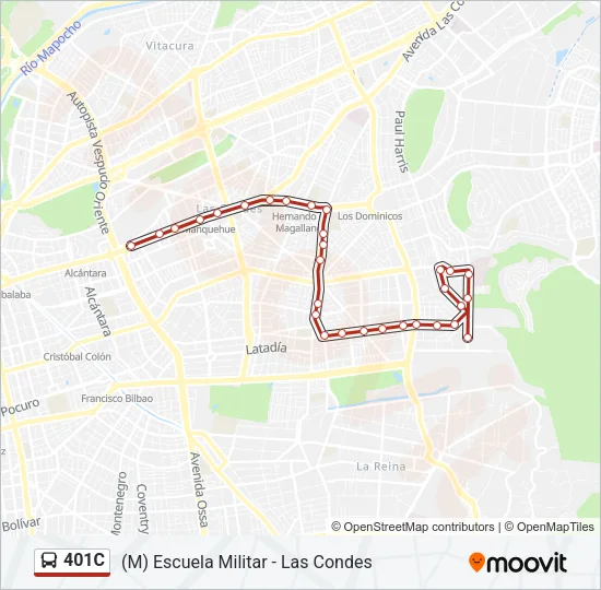 401C Micro Line Map