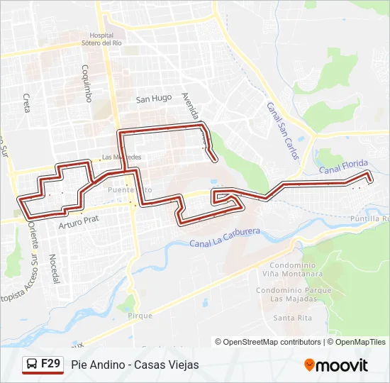 F29 Micro Line Map