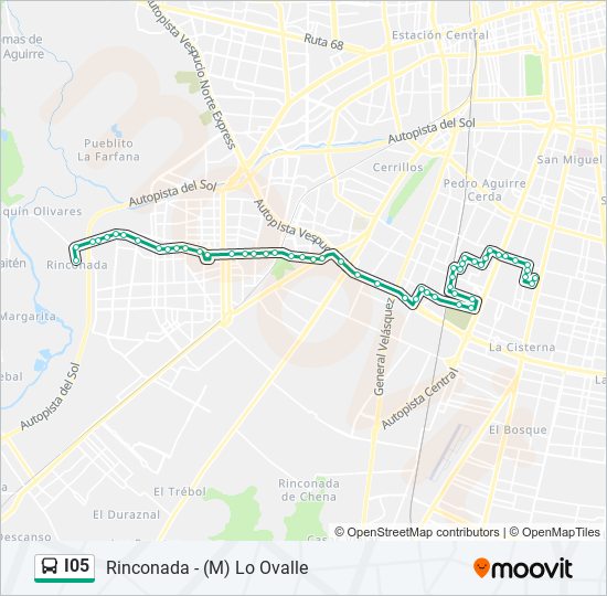 I05 Micro Line Map