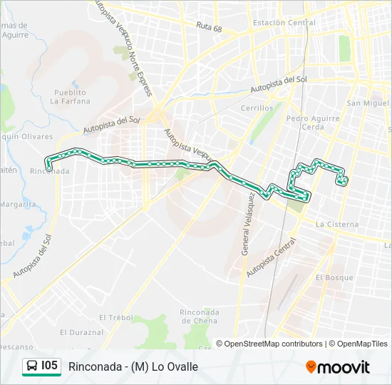 I05 Micro Line Map