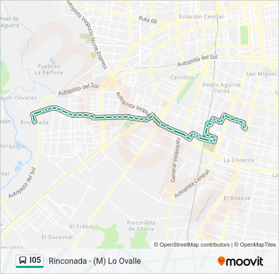 I05 Micro Line Map