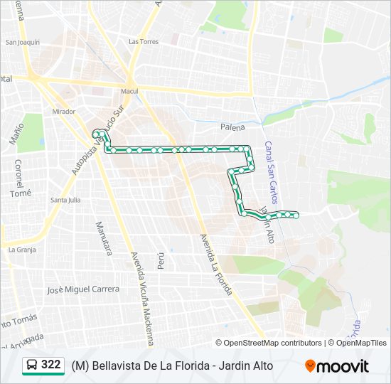 Mapa de 322 de Micro