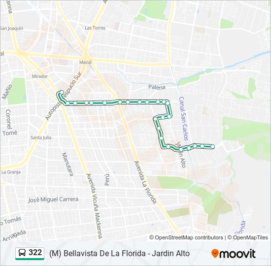 Mapa de 322 de Micro